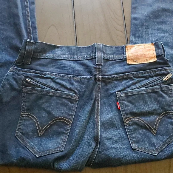 Levi's Men's Limited Edition 514 Slim Straight Leg Jeans W33 L32 - Picture 3 of 5